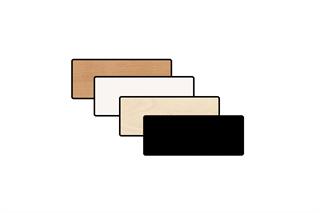 Illustration af mål, farver og format